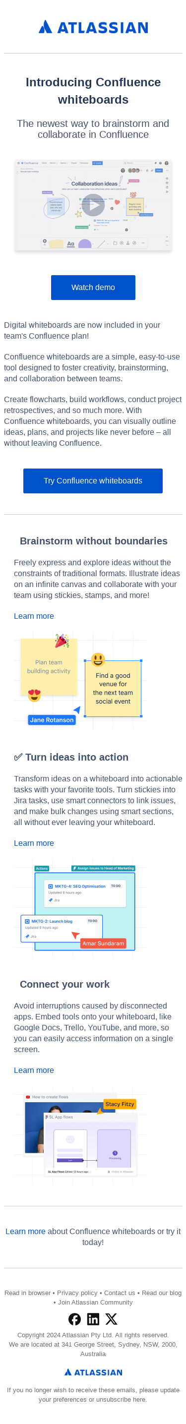 You now have access to Confluence whiteboards! 😍 ✨