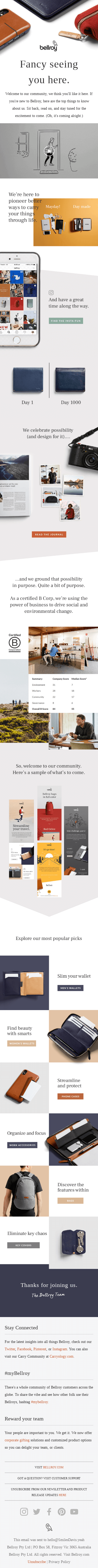 You're in! Welcome to the family