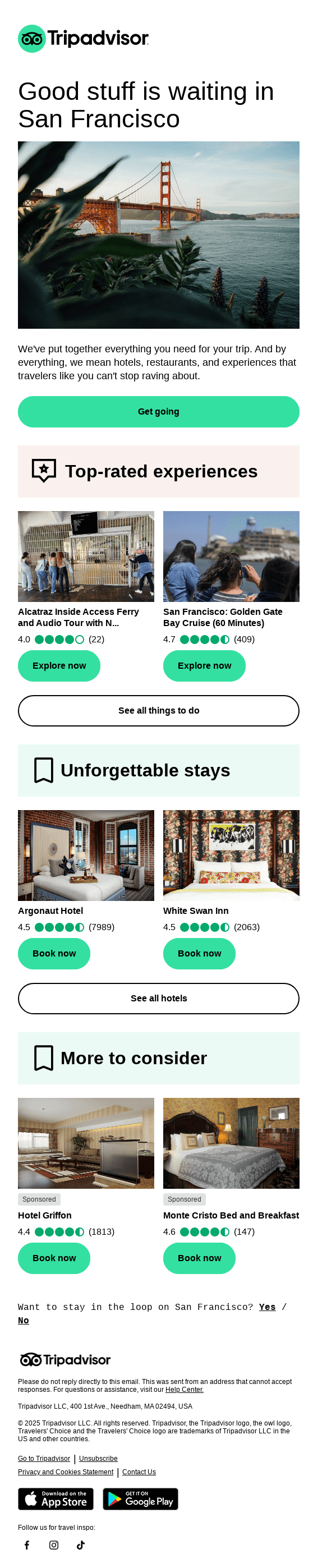 You'll ♥ these San Francisco recs