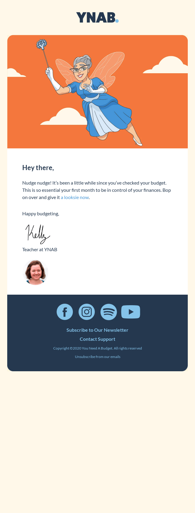 Your budget misses you!