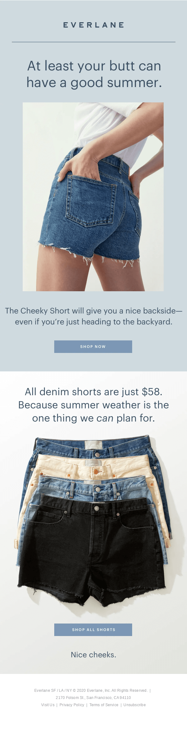 Your Butt Has Summer Plans