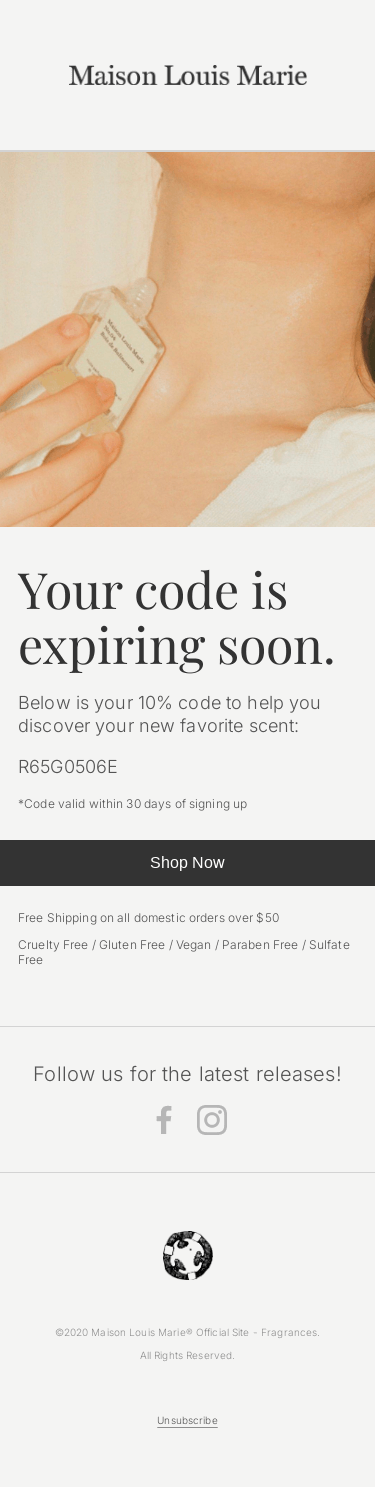 Your code is expiring soon