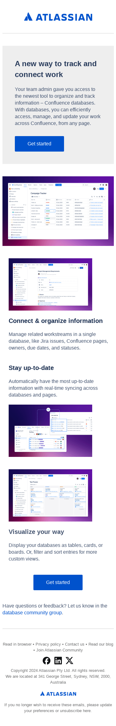 Your early access to Confluence databases (beta)!