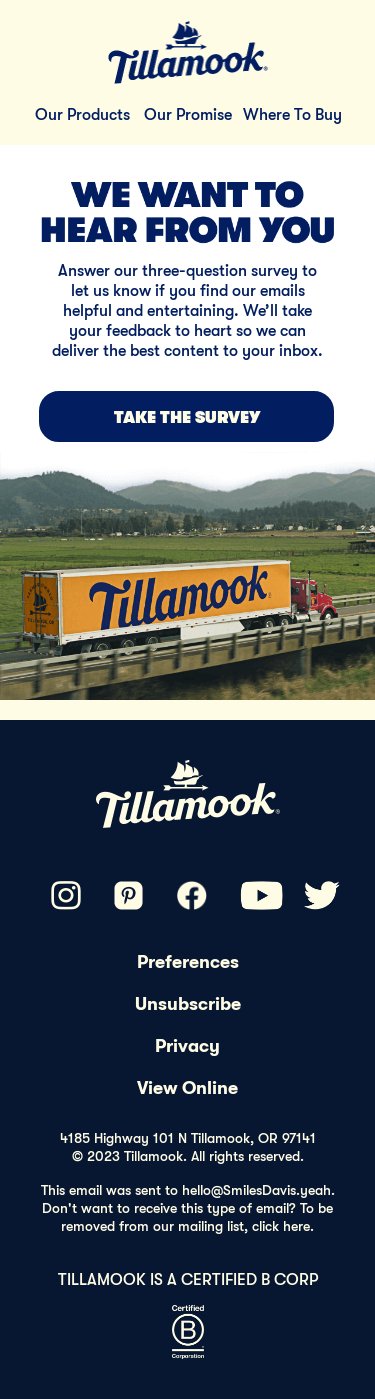 Your Feedback Is Important to Us