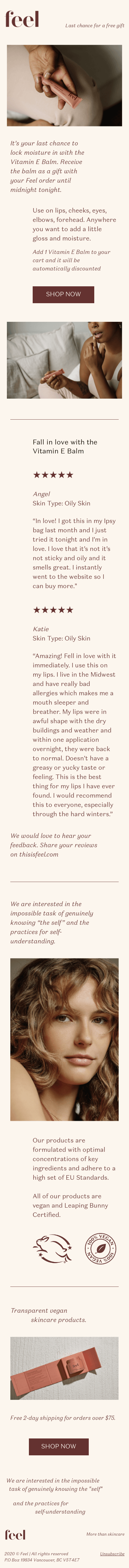 Your free gift is waiting...