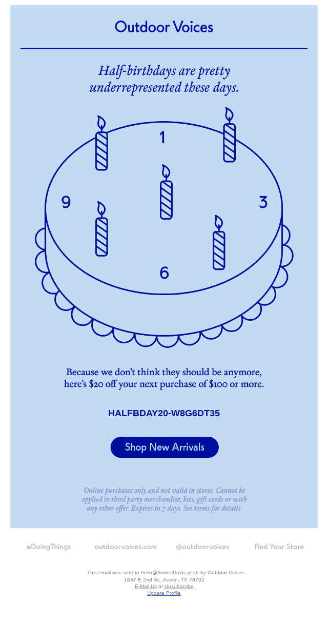 Your gift is waiting