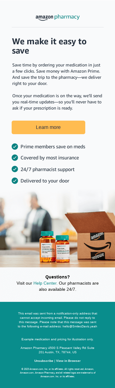 Your medication, delivered