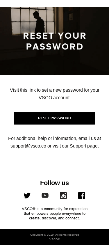 Your Password Reset Request