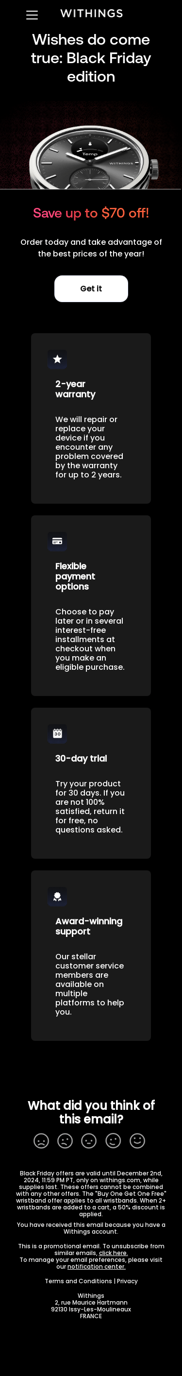 Your ScanWatch 2 awaits