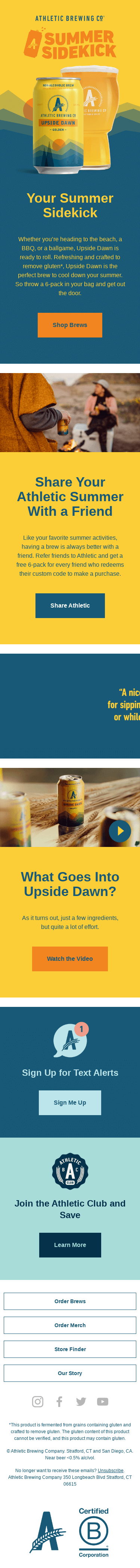 Your Summer Sidekick: Upside Dawn 🌅