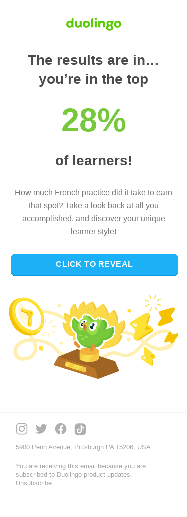 🎉 Your year in French: See your stats