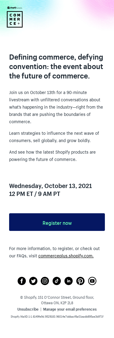 You’re invited to Commerce+