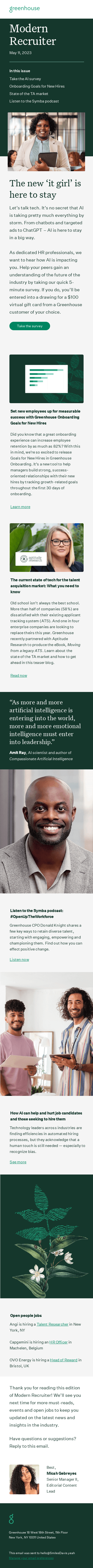 You’re the apple of my AI