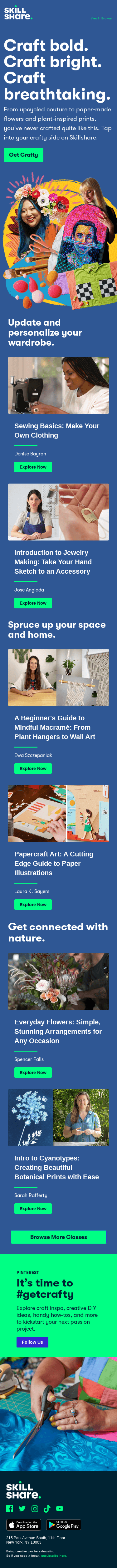 You've never crafted quite like this, Smiles Davis