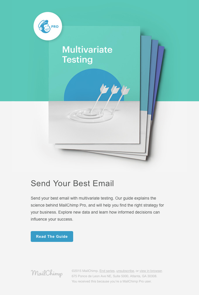 MailChimp Pro: Multivariate Testing Guide - Desktop View | Really Good ...