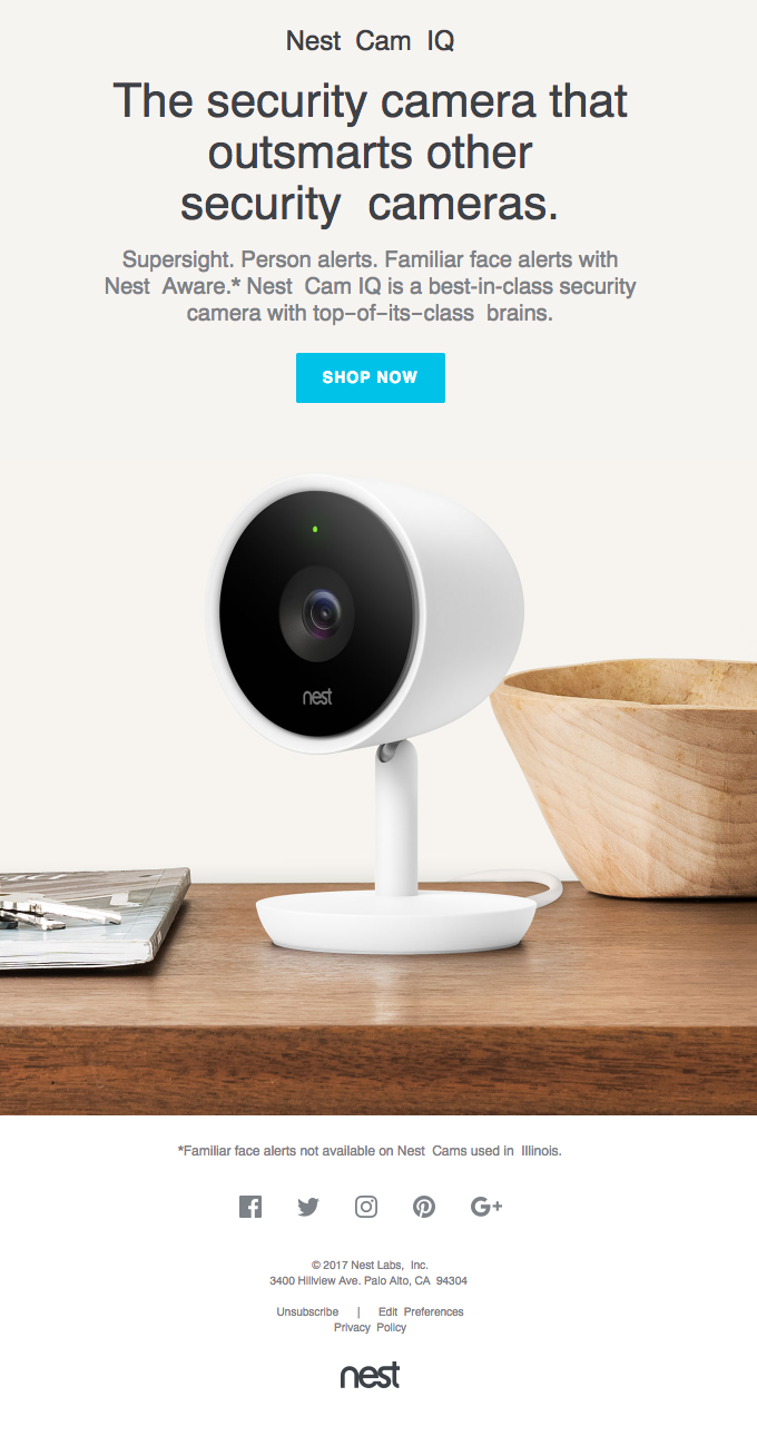 Nest Cam IQ is now available.