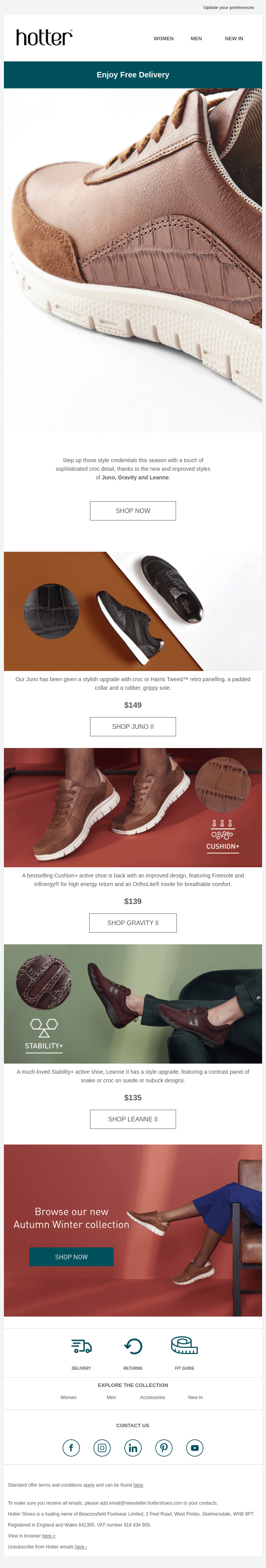 New arrivals this Autumn - it's all about croc