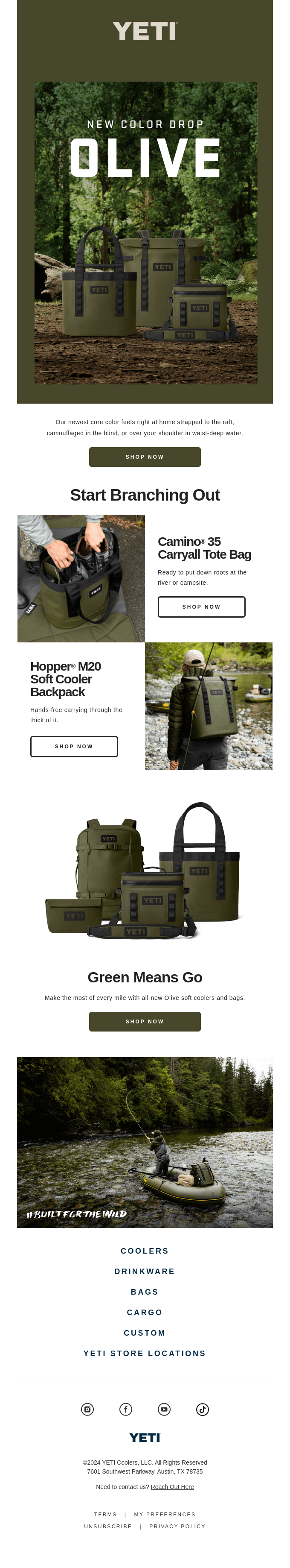 New Color Drop: Olive