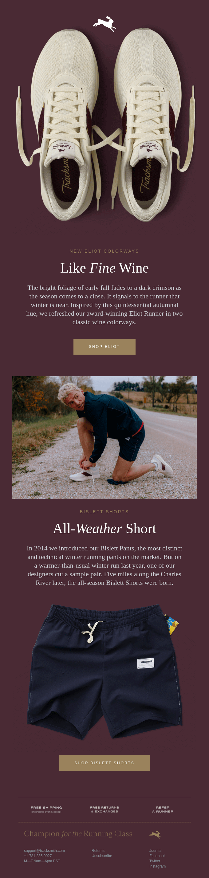 New Colors for the Eliot Runner