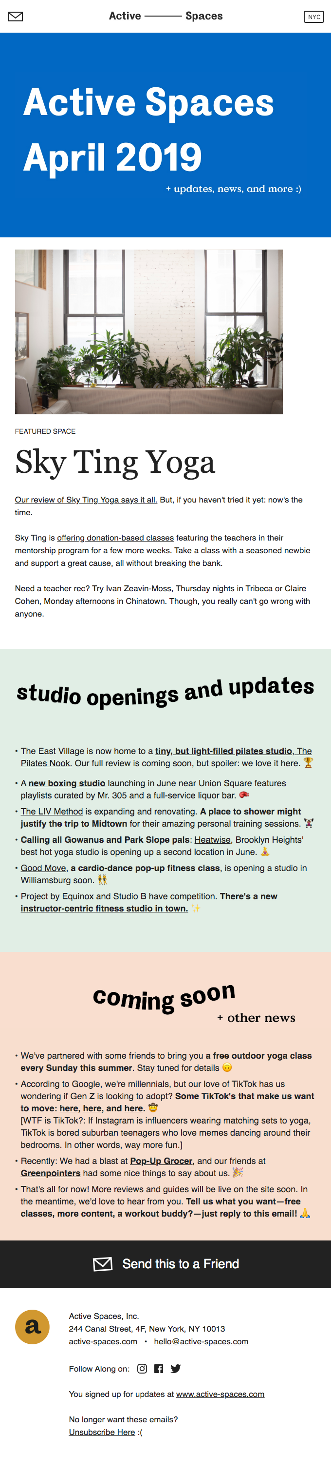 New Fitness Studios You Should Know About