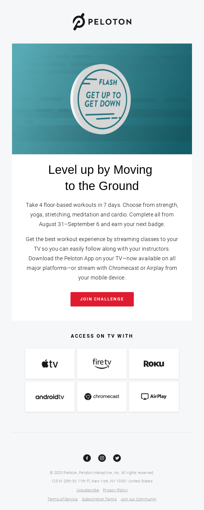 Get Up To Get Down