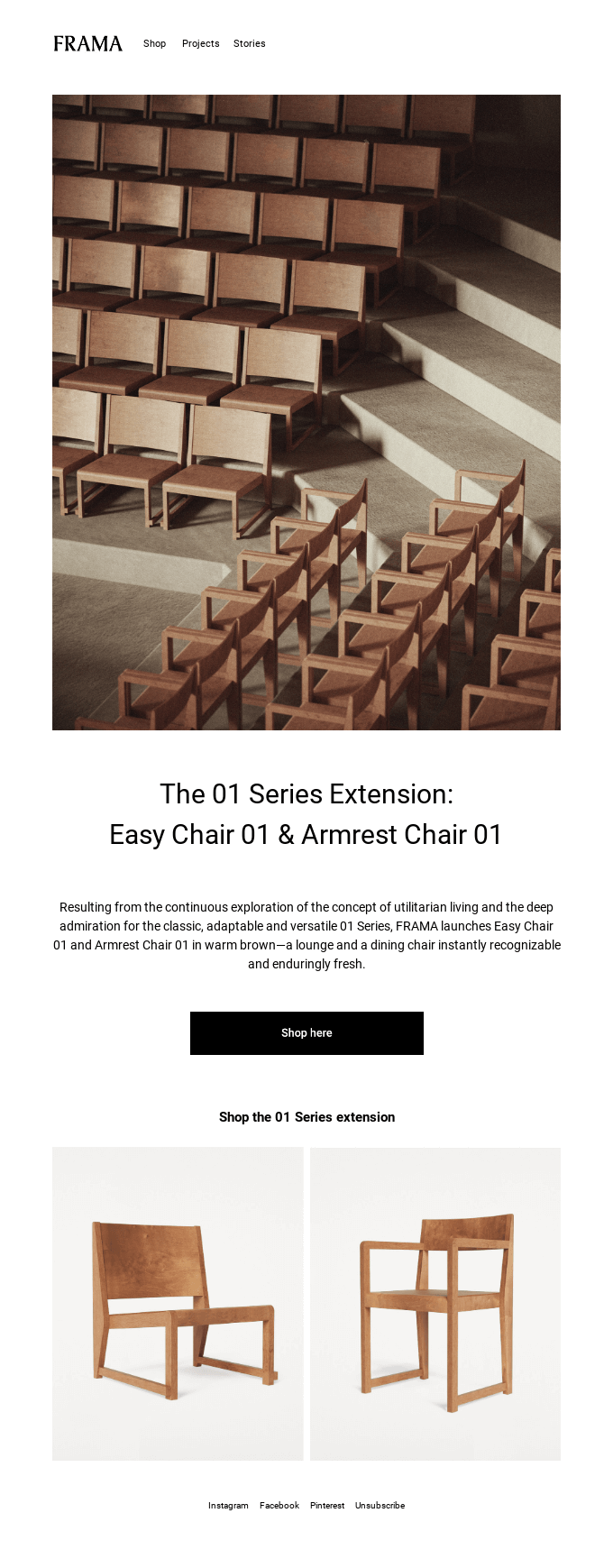 New In: The 01 Series Extension