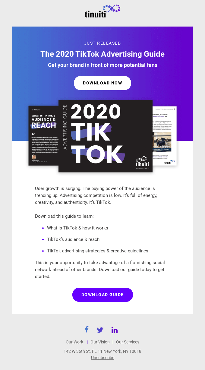 NEW: The 2020 TikTok Advertising Guide