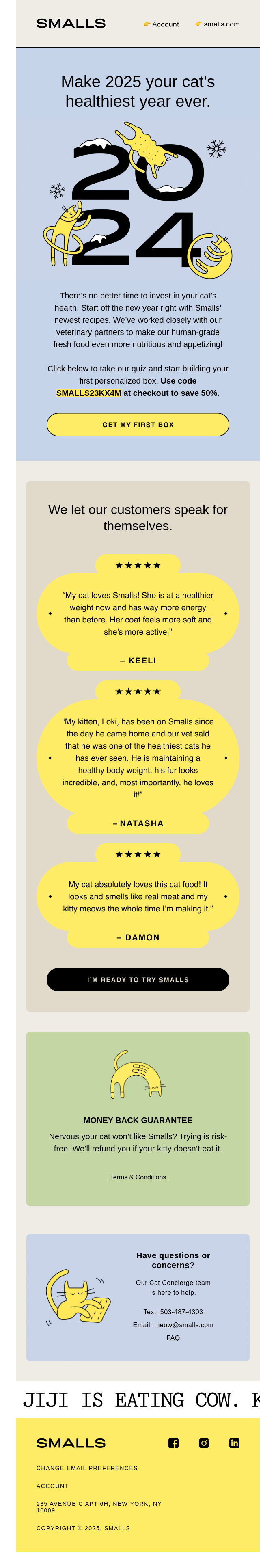 ✨ New year. New Smalls. ✨