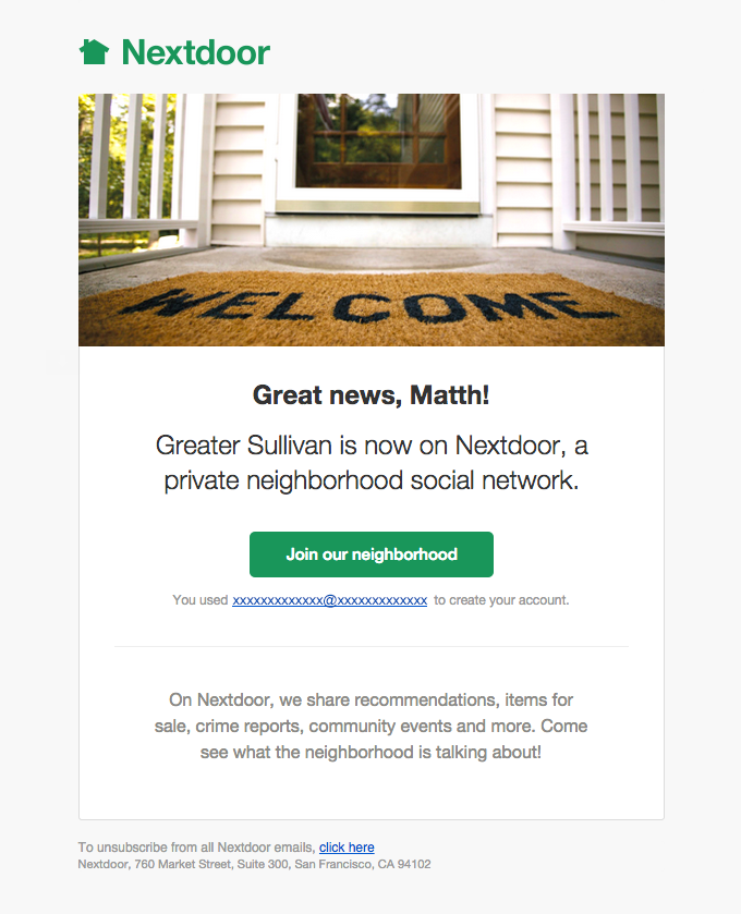 Great News Nextdoor Is Available For Your Neighborhood Really