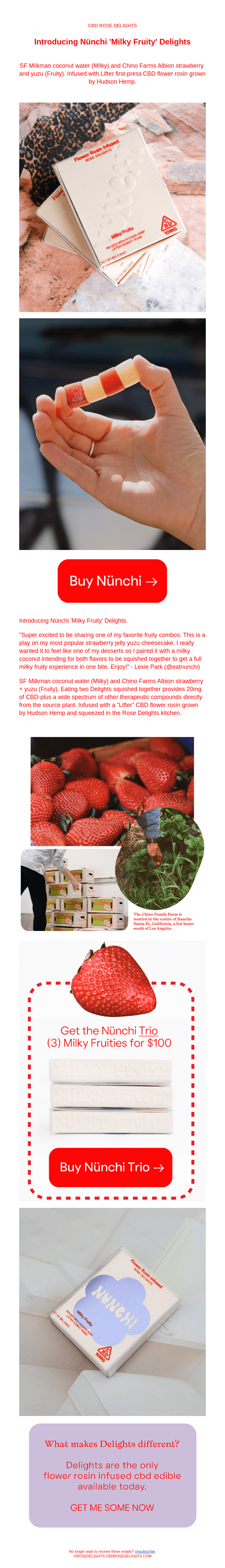 Nünchi 'Milky Fruity' Delights shipping now!