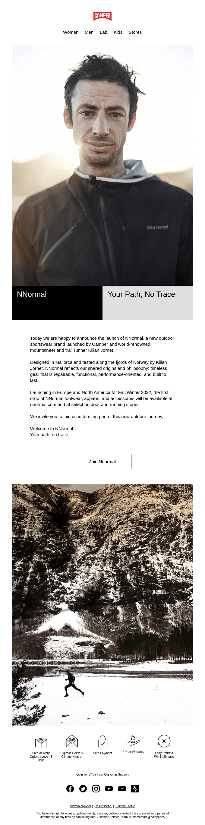 NNormal: Your Path, No Trace