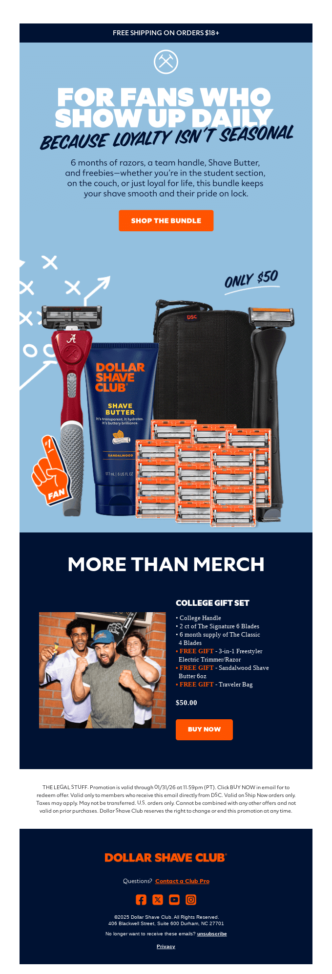 Not Just Team Pride. Face Pride.