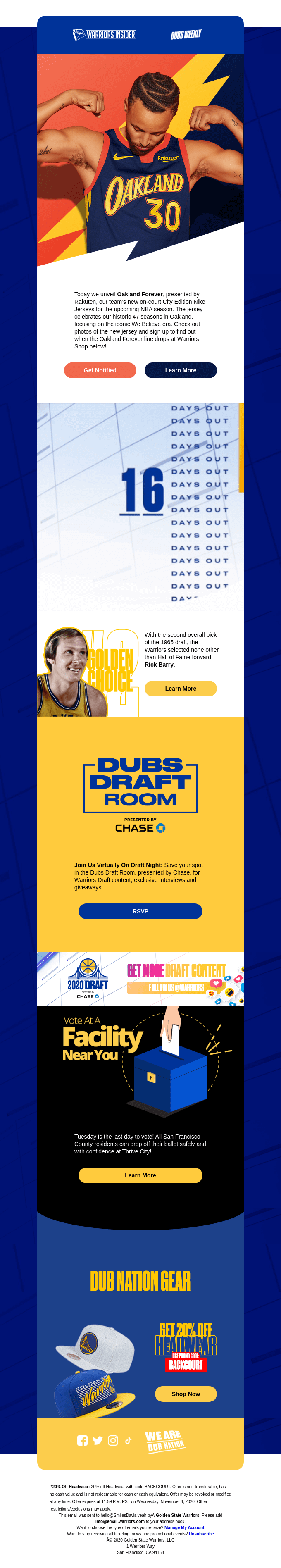 Oakland Forever. Check Out The New City Edition Jerseys