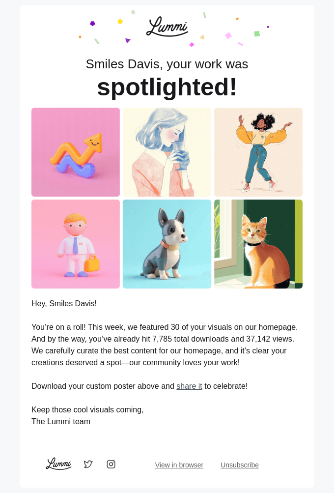 OMG, your images were featured 🤩