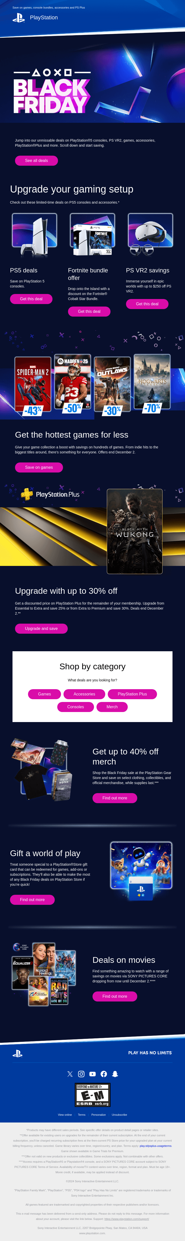 Our Black Friday deals are live