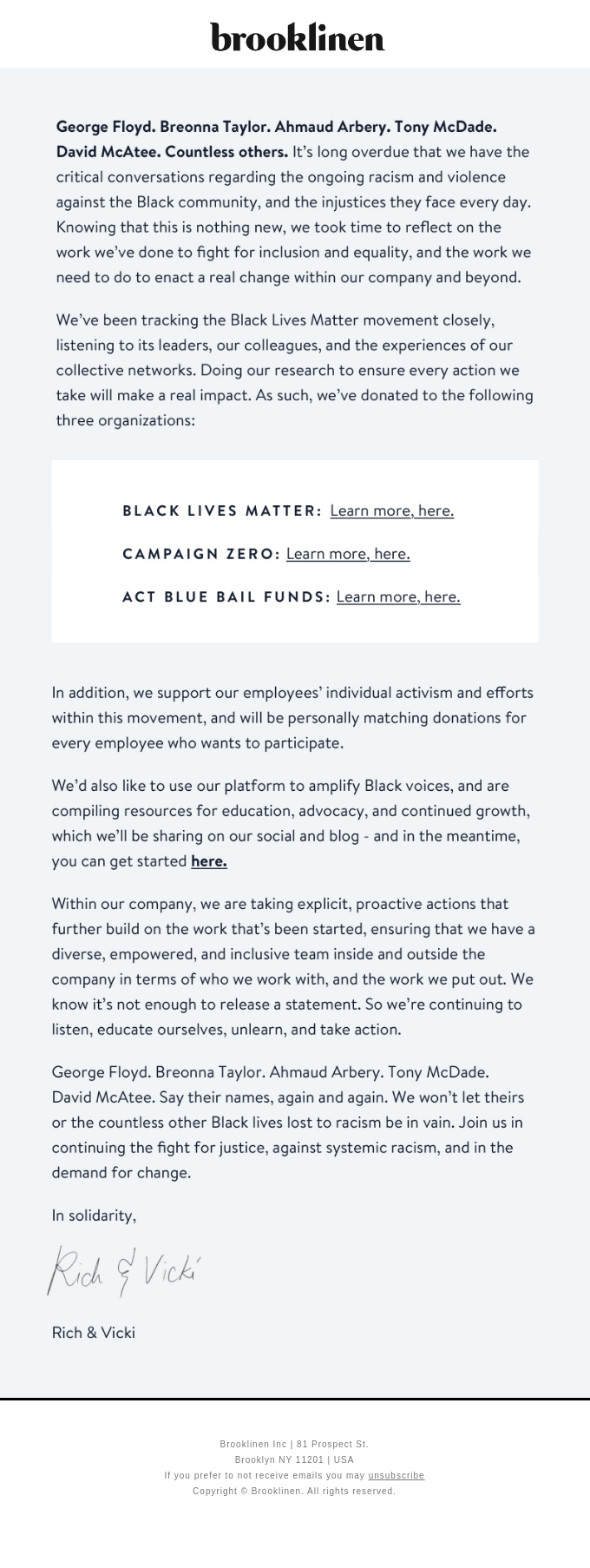Our Commitment
