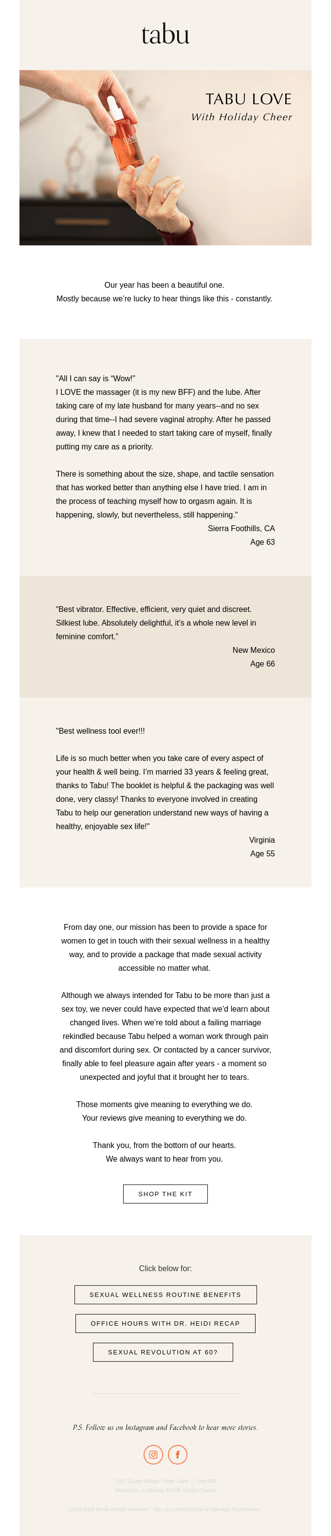 Our favorite gift this year? Love from the community ❤️