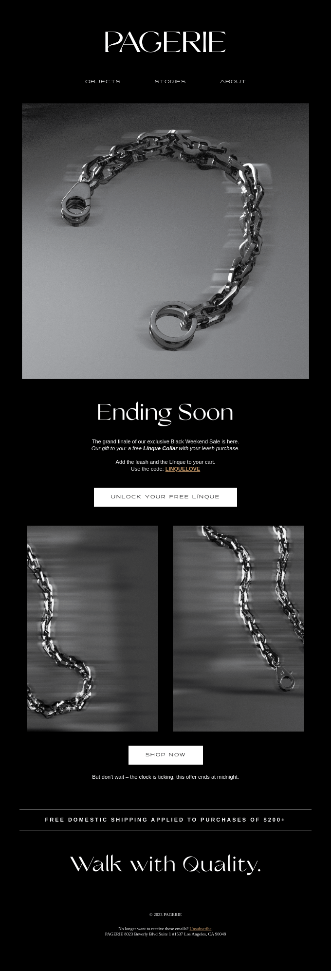Our Final Drop Is Here