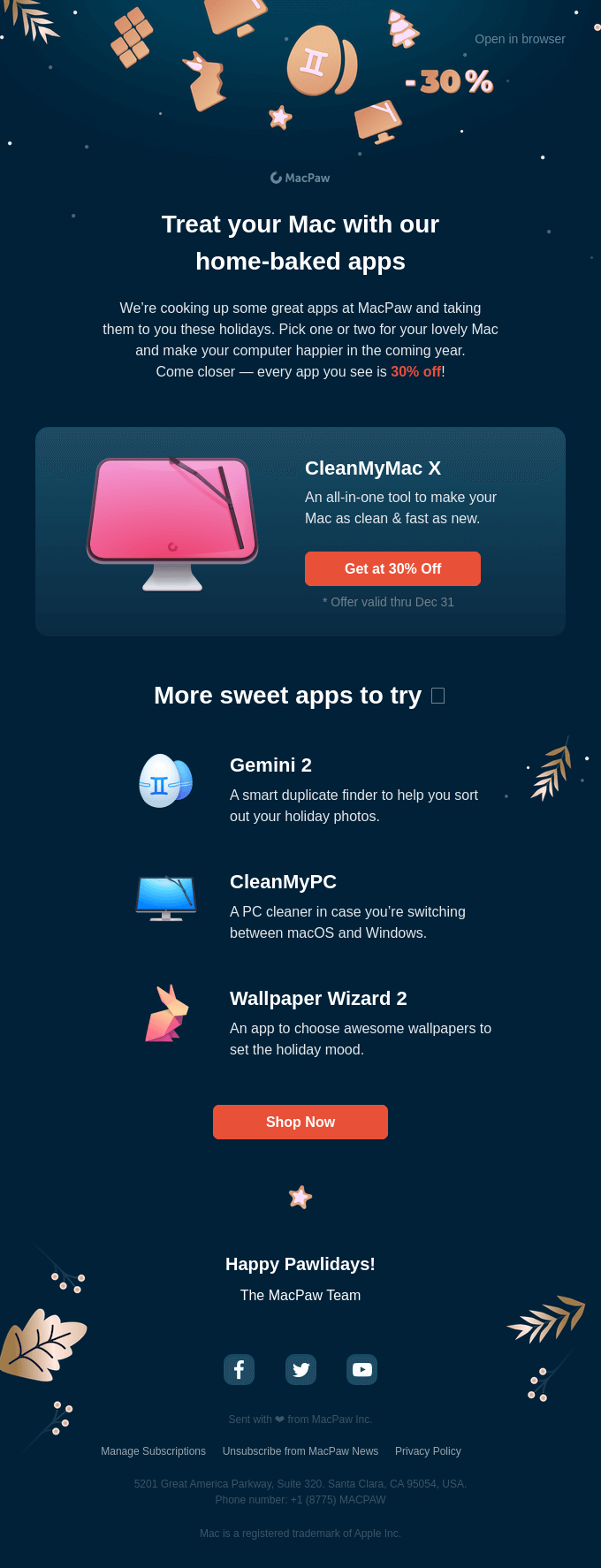 Our Holiday Sale is on 🎉