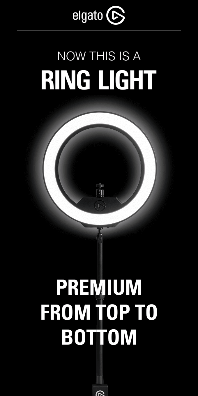 Our iconic lighting, now in a perfect circle