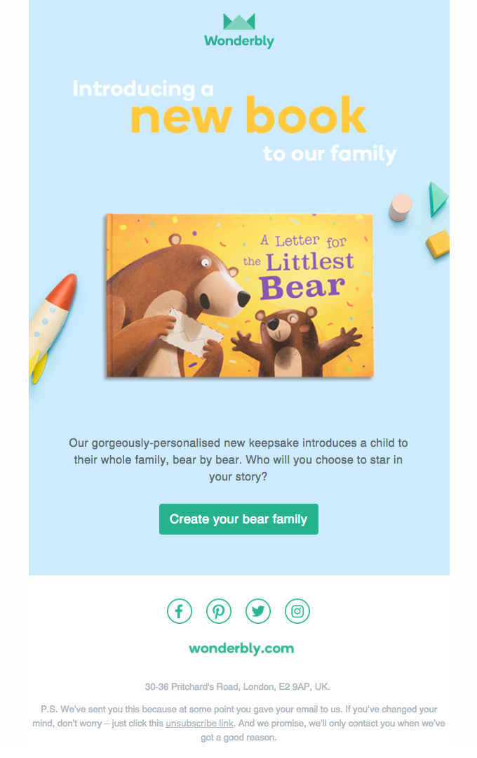 Our NEW book, A Letter for the Littlest Bear, has their name all over it