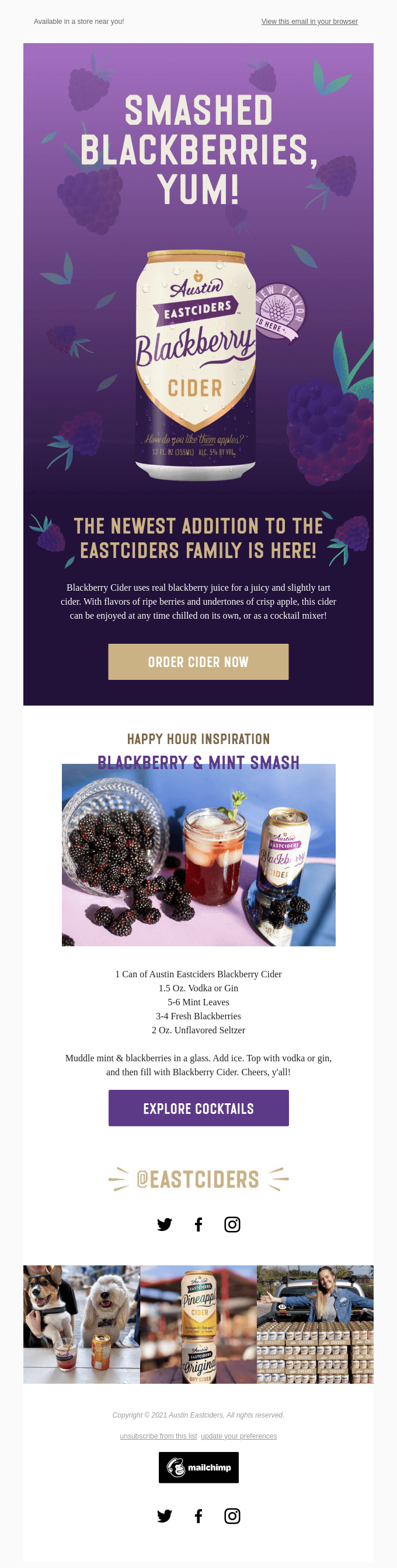 Our Newest Cider Is Here! 👀