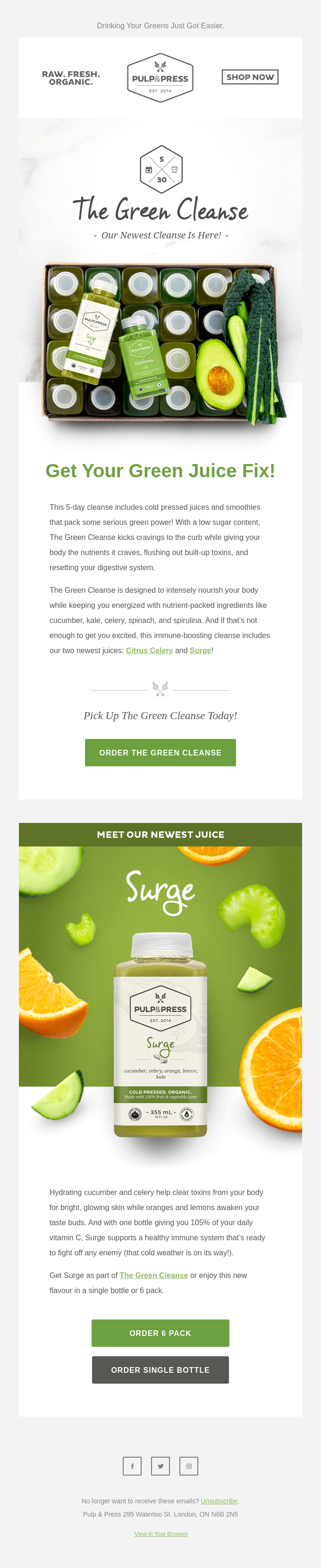 Our Newest Cleanse Is Here!  👀