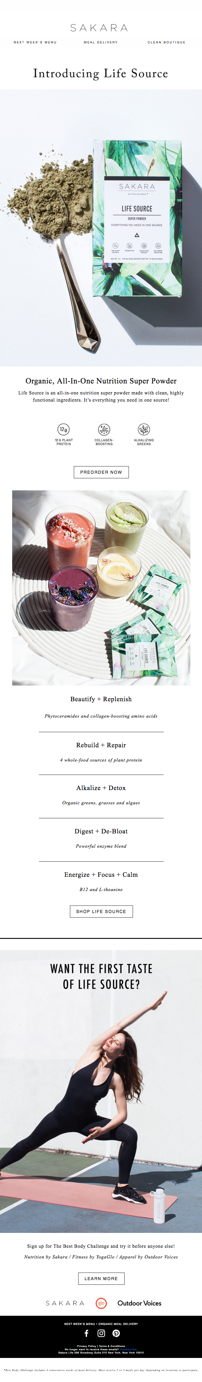 Our newest product launches tonight!