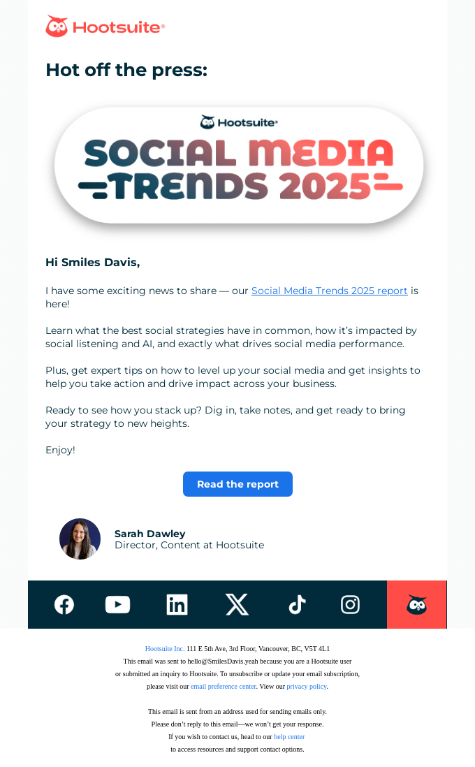 Our Social Media Trends 2025 report is here! 🚀