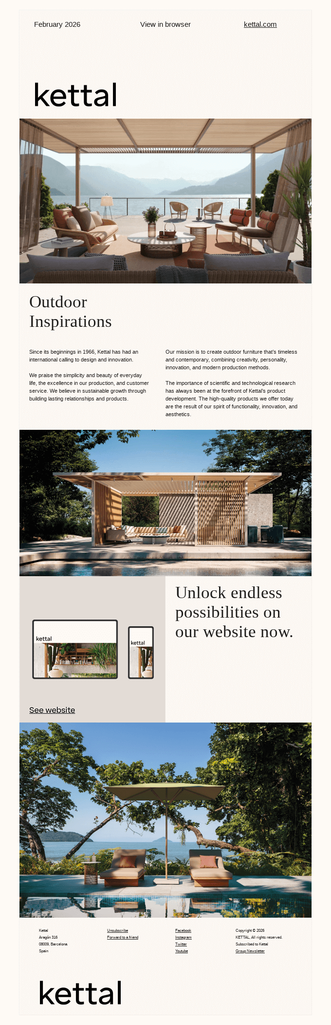 Outdoor inspirations