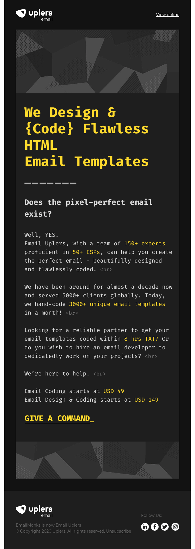 Perfect email templates are now a reality