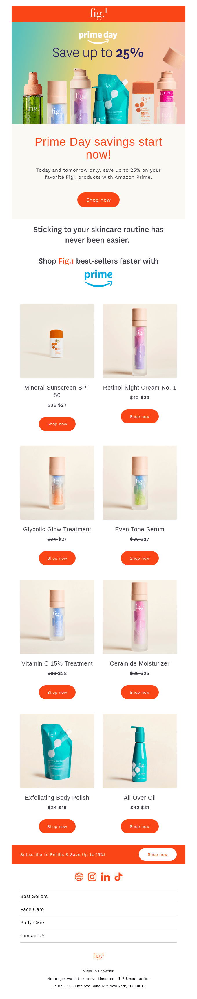 Prime Day Savings: Up to 25% Off Fig.1!