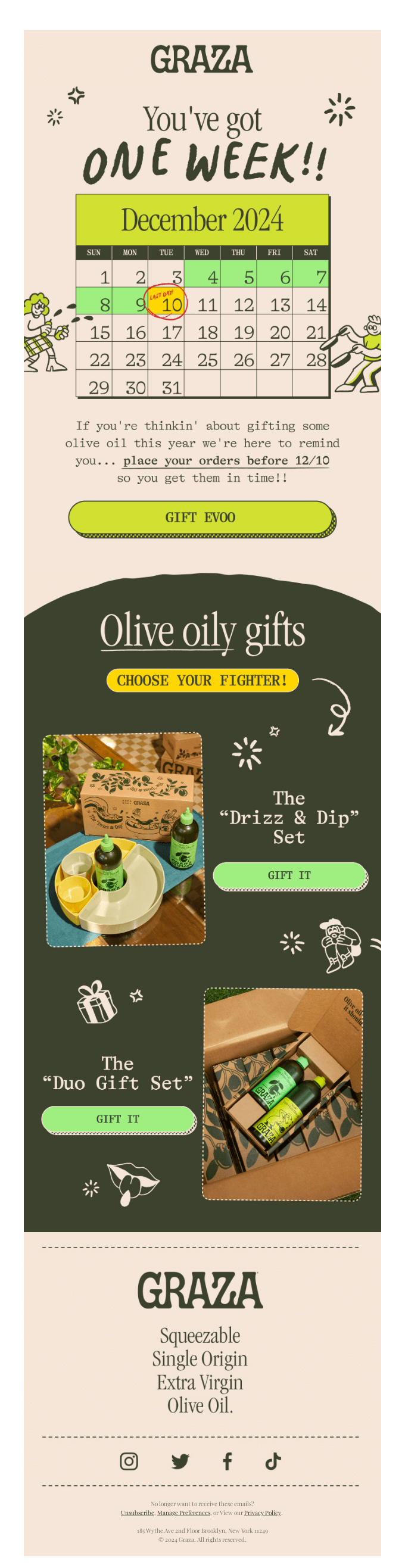 PUT THIS IN YOUR CAL 🎁