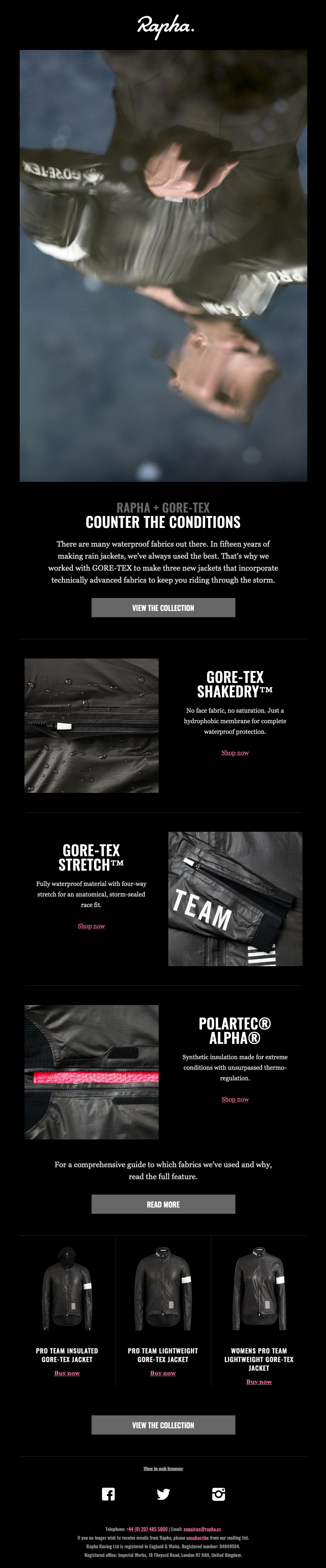 Rapha + GORE-TEX – For the most extreme conditions